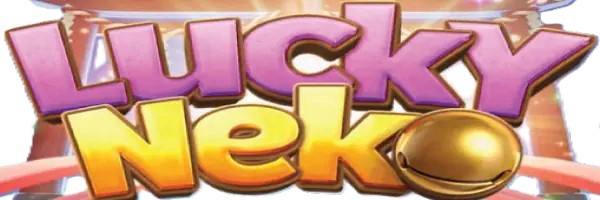 Lucky Neko online game logo by PG Soft on slotbox-casino.fi